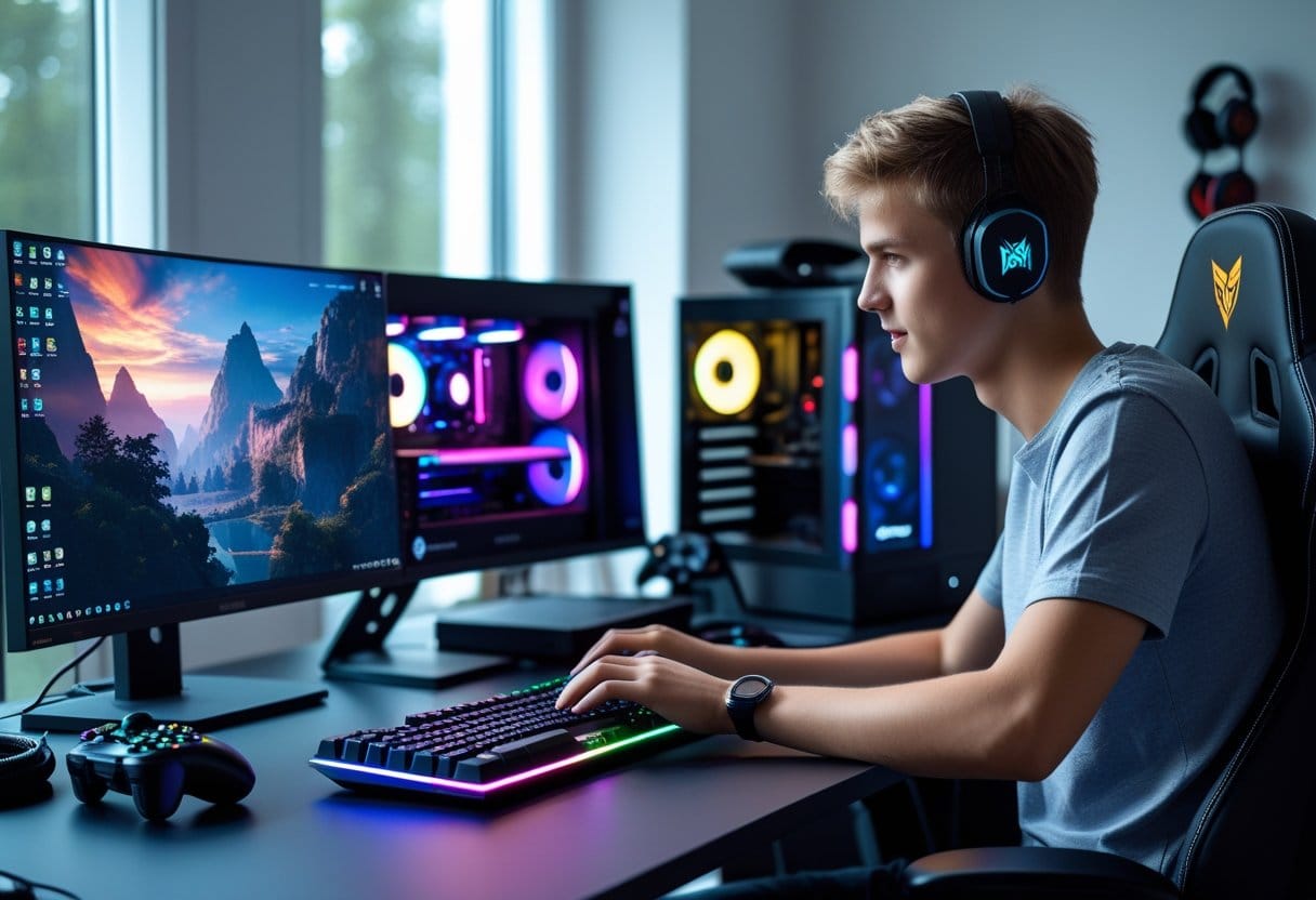 Read more about the article Sådan vælger du den bedste gamer computer til gaming behov
